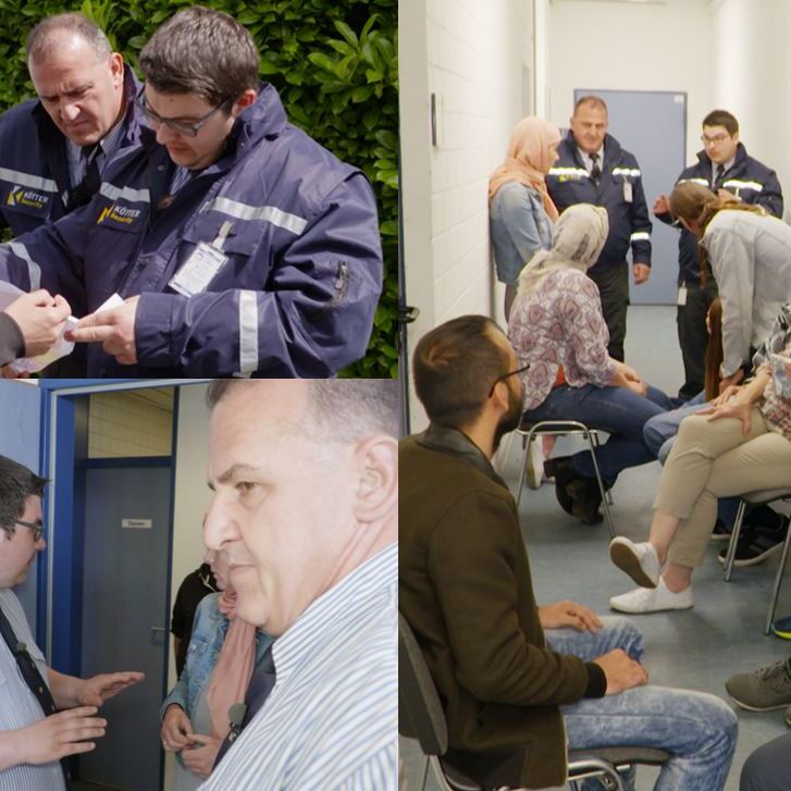 Öffnen Sicher im Einsatz